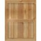 Ekena Millwork Framed Board-n-Batten Shutters, Rough Sawn Western Red Cedar, 21 1/2W x 28H, PR RBF06S21X028RWR - alternate 2